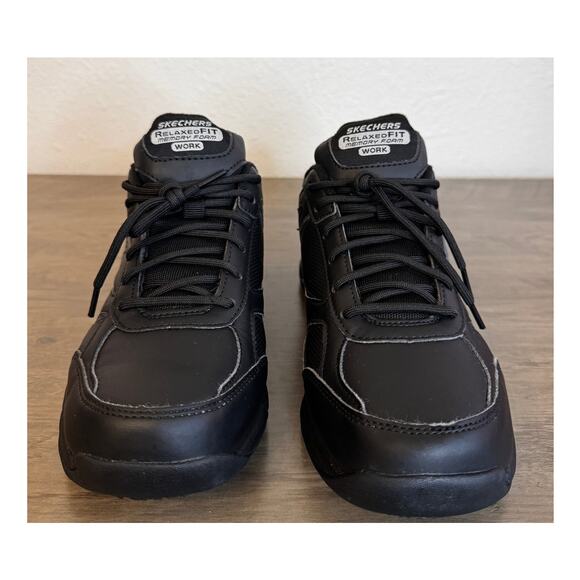 New SKECHERS Women's Black Work Relaxed Fit Dighton SR Shoe Size 8.5 - Picture 5 of 11